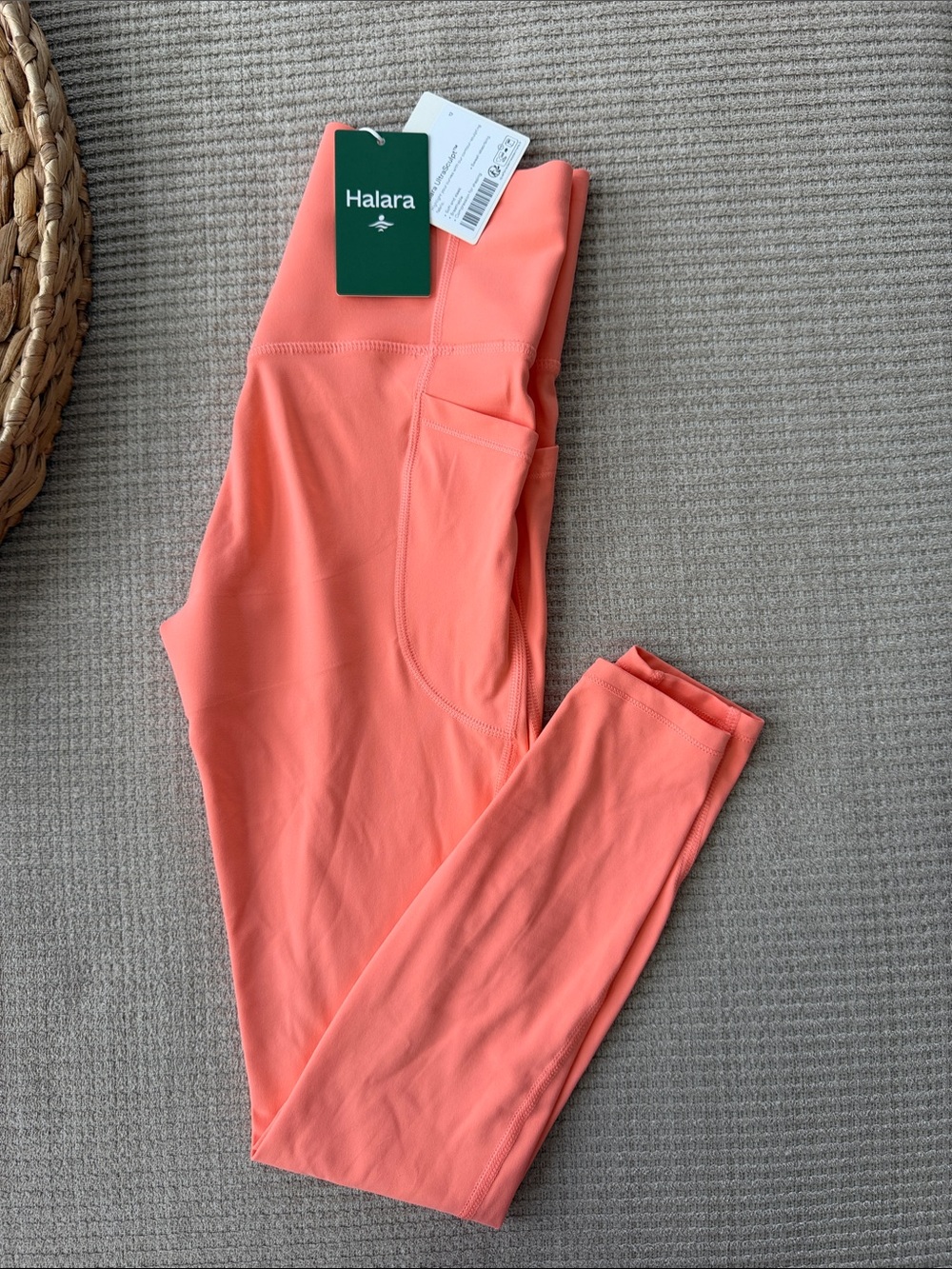 HALARA Coral ultra sculpt High-Waist Pocket Leggings